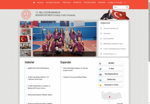 Ortaköy Fatih Ortaokulu - AKSARAY / ORTAKÖY