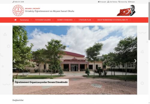 Ortaköy Öğretmenevi ve Akşam Sanat Okulu - AKSARAY / ORTAKÖY