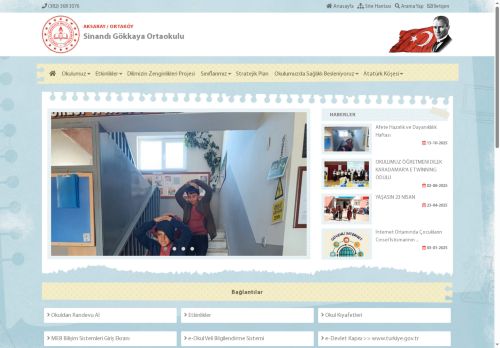 Sinandı Gökkaya Ortaokulu - AKSARAY / ORTAKÖY