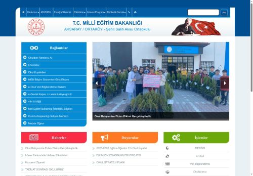 Şehit Salih Aksu Ortaokulu - AKSARAY / ORTAKÖY