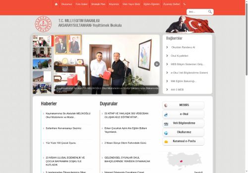 Yeşiltömek İlkokulu - AKSARAY / SULTANHANI