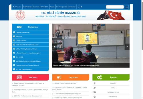 Borsa İstanbul Anadolu Lisesi - ANKARA / ALTINDAĞ