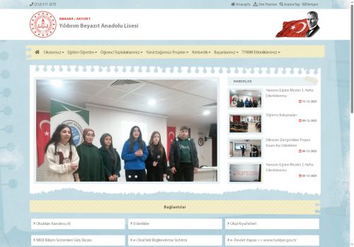 Yıldırım Beyazıt Anadolu Lisesi - ANKARA / AKYURT