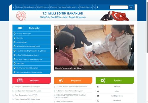 Ayten Tekışık Ortaokulu - ANKARA / ÇANKAYA
