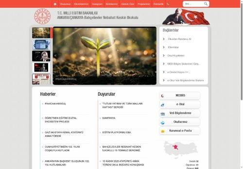 Bahçelievler Nebahat Keskin İlkokulu - ANKARA / ÇANKAYA