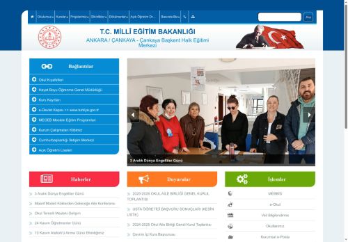 Çankaya Başkent Halk Eğitimi Merkezi - ANKARA / ÇANKAYA