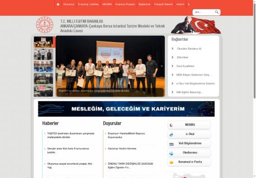 Çankaya Borsa İstanbul Turizm Mesleki ve Teknik Anadolu Lisesi - ANKARA / ÇANKAYA