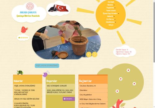 Çankaya Merkez Anaokulu - ANKARA / ÇANKAYA