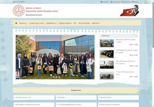 Esenevler Şehit İbrahim Ateş Anadolu Lisesi - ANKARA / ALTINDAĞ