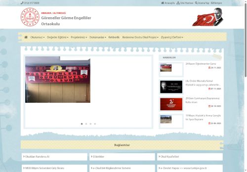 Göreneller Görme Engelliler Ortaokulu - ANKARA / ALTINDAĞ