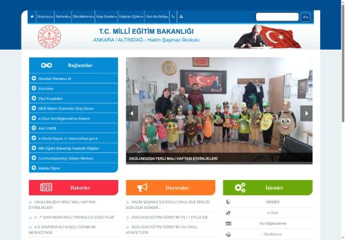 Halim Şaşmaz İlkokulu - ANKARA / ALTINDAĞ