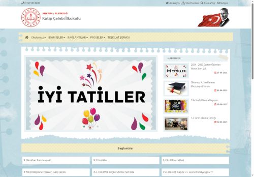 Katip Çelebi İlkokulu - ANKARA / ALTINDAĞ