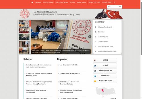 Mahir İz Anadolu İmam Hatip Lisesi - ANKARA / ALTINDAĞ