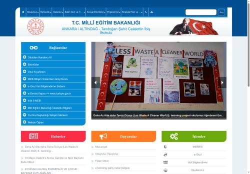 Tandoğan Şehit Celalettin İbiş İlkokulu - ANKARA / ALTINDAĞ