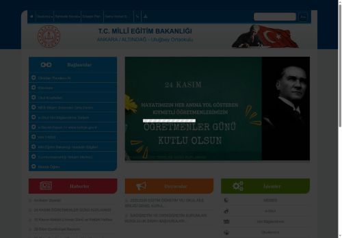 Uluğbey Ortaokulu - ANKARA / ALTINDAĞ