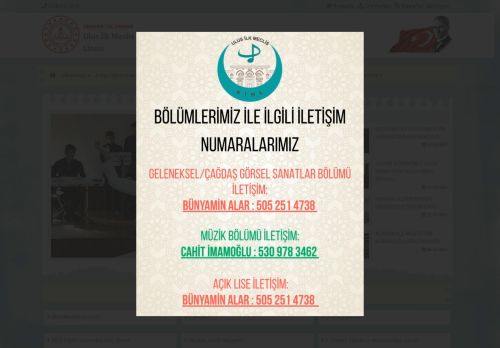 Ulus İlk Meclis Anadolu İmam Hatip Lisesi - ANKARA / ALTINDAĞ