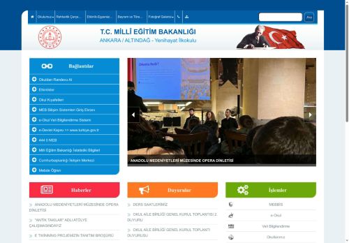 Yenihayat İlkokulu - ANKARA / ALTINDAĞ