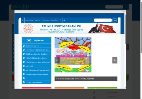 Yıldıztepe Özel Eğitim Uygulama Okulu III. Kademe - ANKARA / ALTINDAĞ