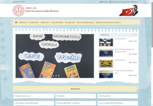 Bahri Hacıahmetoğlu İlkokulu - ANKARA / AYAŞ