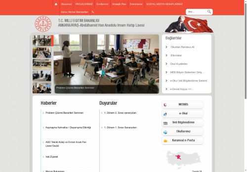 Abdülhamid Han Anadolu İmam Hatip Lisesi - ANKARA / AYAŞ