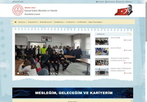 Kemal Şahin Mesleki ve Teknik Anadolu Lisesi - ANKARA / BALA