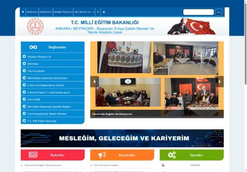 Beypazarı Evliya Çelebi Mesleki Ve Teknik Anadolu Lisesi - ANKARA / BEYPAZARI