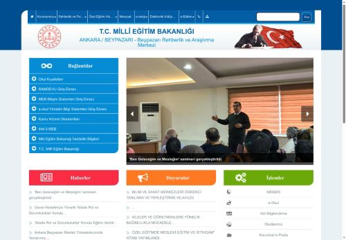 Beypazarı Rehberlik ve Araştırma Merkezi - ANKARA / BEYPAZARI