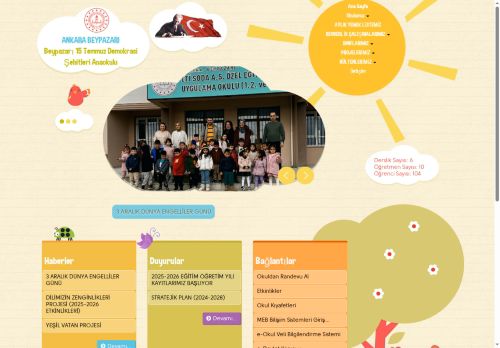 Beypazarı 15 Temmuz Demokrasi Şehitleri Anaokulu - ANKARA / BEYPAZARI