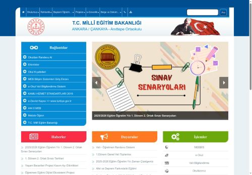 Anıttepe Ortaokulu - ANKARA / ÇANKAYA