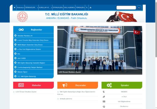 Fatih Ortaokulu - ANKARA / ELMADAĞ