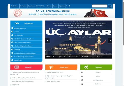 Hasanoğlan İmam Hatip Ortaokulu - ANKARA / ELMADAĞ