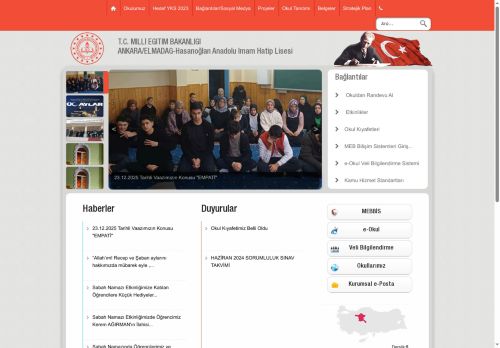 Hasanoğlan Anadolu İmam Hatip Lisesi - ANKARA / ELMADAĞ