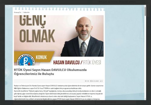 Hasanoğlan Atatürk Fen Lisesi - ANKARA / ELMADAĞ