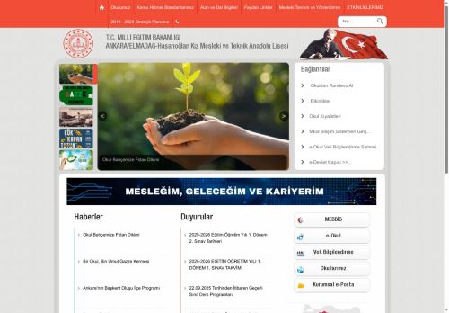 Hasanoğlan Kız Mesleki ve Teknik Anadolu Lisesi - ANKARA / ELMADAĞ