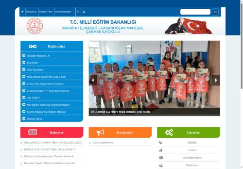 HASANOĞLAN MAREŞAL ÇAKMAK İLKOKULU - ANKARA / ELMADAĞ