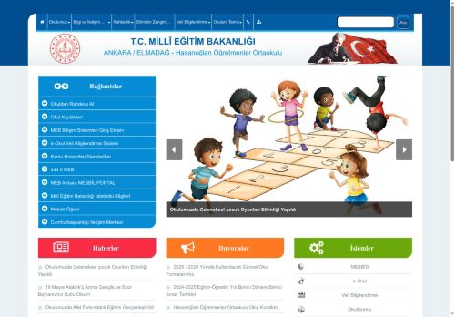 Hasanoğlan Öğretmenler Ortaokulu - ANKARA / ELMADAĞ