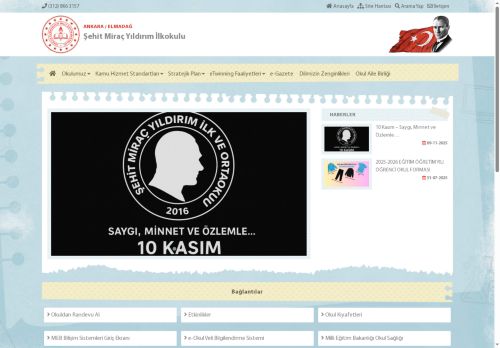 Şehit Miraç Yıldırım İlkokulu - ANKARA / ELMADAĞ