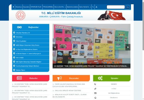 Fahri Çaldağ Anaokulu - ANKARA / ÇANKAYA