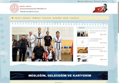 Gaziosmanpaşa Kız Mesleki ve Teknik Anadolu Lisesi - ANKARA / ÇANKAYA