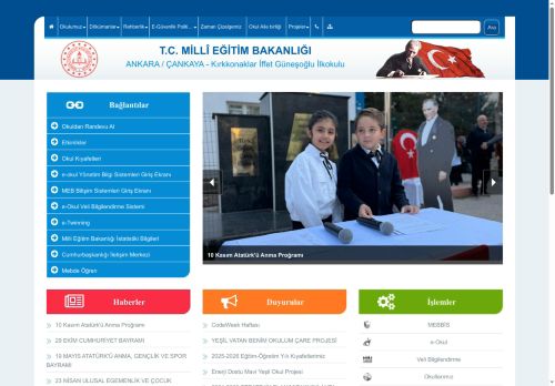 Kırkkonaklar İffet Güneşoğlu İlkokulu - ANKARA / ÇANKAYA