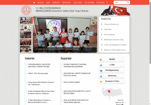 Konutkent Sabiha-Reşit Turgut İlkokulu - ANKARA / ÇANKAYA