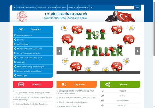 Nenehatun İlkokulu - ANKARA / ÇANKAYA