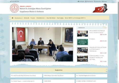 Nimet Dr. Erdoğan Meto Özel Eğitim Uygulama Okulu II. Kademe - ANKARA / ÇANKAYA