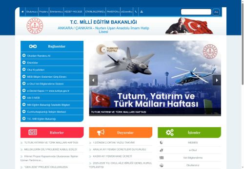 Nurten Uşan Anadolu İmam Hatip Lisesi - ANKARA / ÇANKAYA