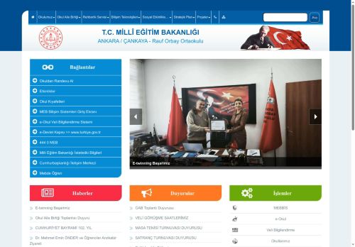 Rauf Orbay Ortaokulu - ANKARA / ÇANKAYA