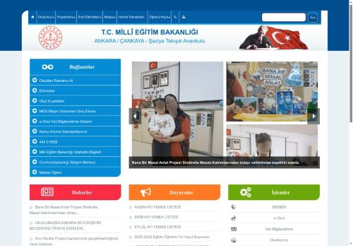 Şaziye Tekışık Anaokulu - ANKARA / ÇANKAYA