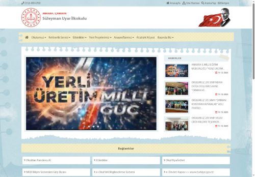 Süleyman Uyar İlkokulu - ANKARA / ÇANKAYA