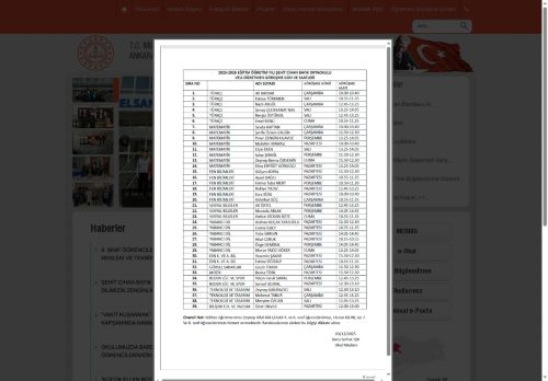 Şehit Cihan Bayık Ortaokulu - ANKARA / ÇANKAYA