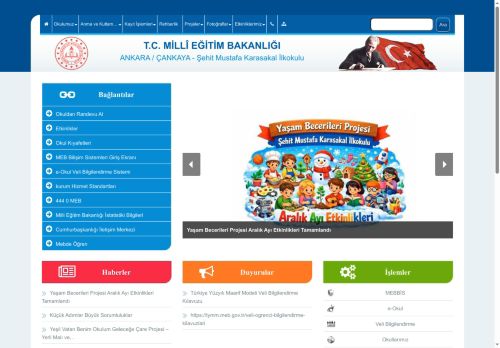 Şehit Mustafa Karasakal İlkokulu - ANKARA / ÇANKAYA