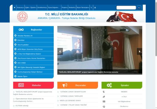 Türkiye Noterler Birliği Ortaokulu - ANKARA / ÇANKAYA